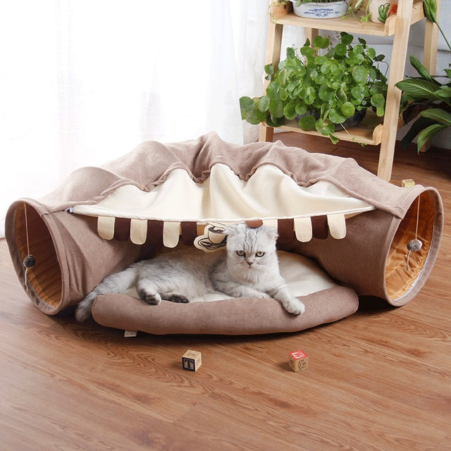 Catfe Hide & Play Tunnel