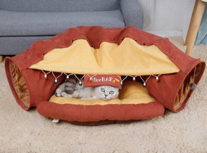 Catfe Hide & Play Tunnel