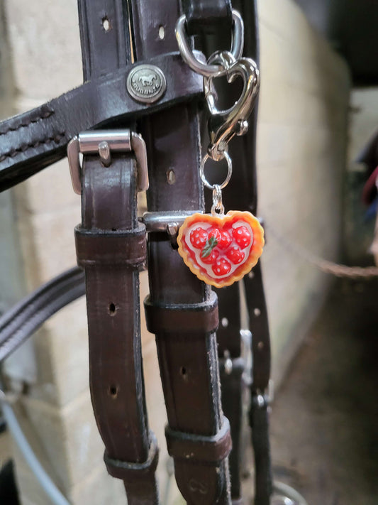 Sweetheart Pie Equestrian Charm