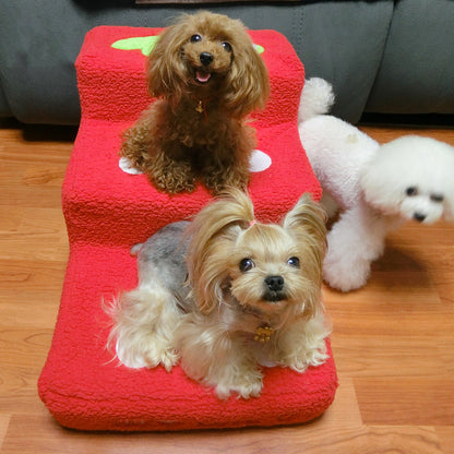 Berry Good Climb ~ Strawberry Pet Staircase