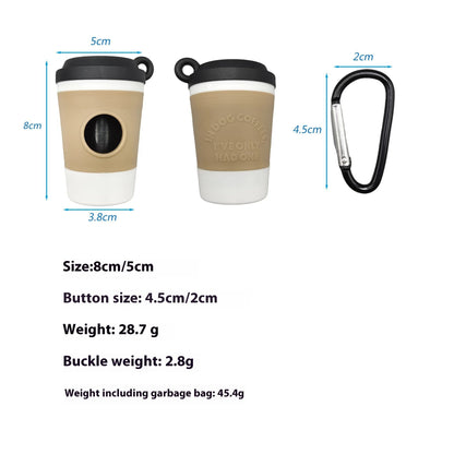 Barkista Cup ~ Dog Waste Bag Holder