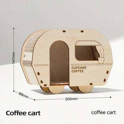 Nibble & Brew Coffee Cart ~ Hamster Hideout