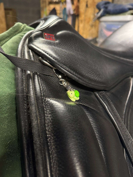 Lucky Turtle Equestrian Charm