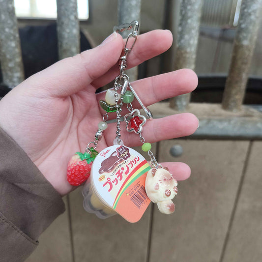 Purin Paws Fidget Keychain