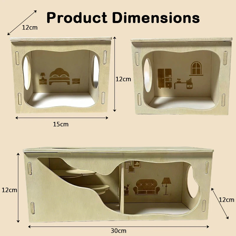 Burrow BnB ~ Cozy Multi-Chamber Watchbox