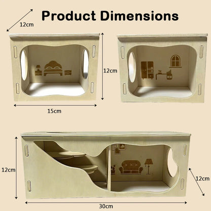 Burrow BnB ~ Cozy Multi-Chamber Watchbox