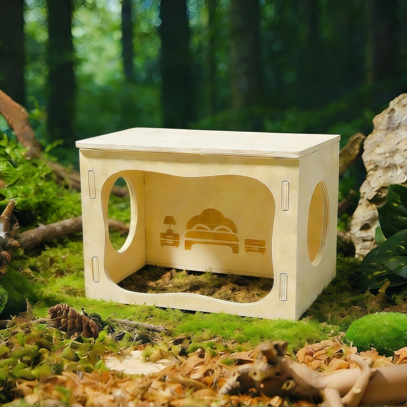 Burrow BnB ~ Cozy Multi-Chamber Watchbox